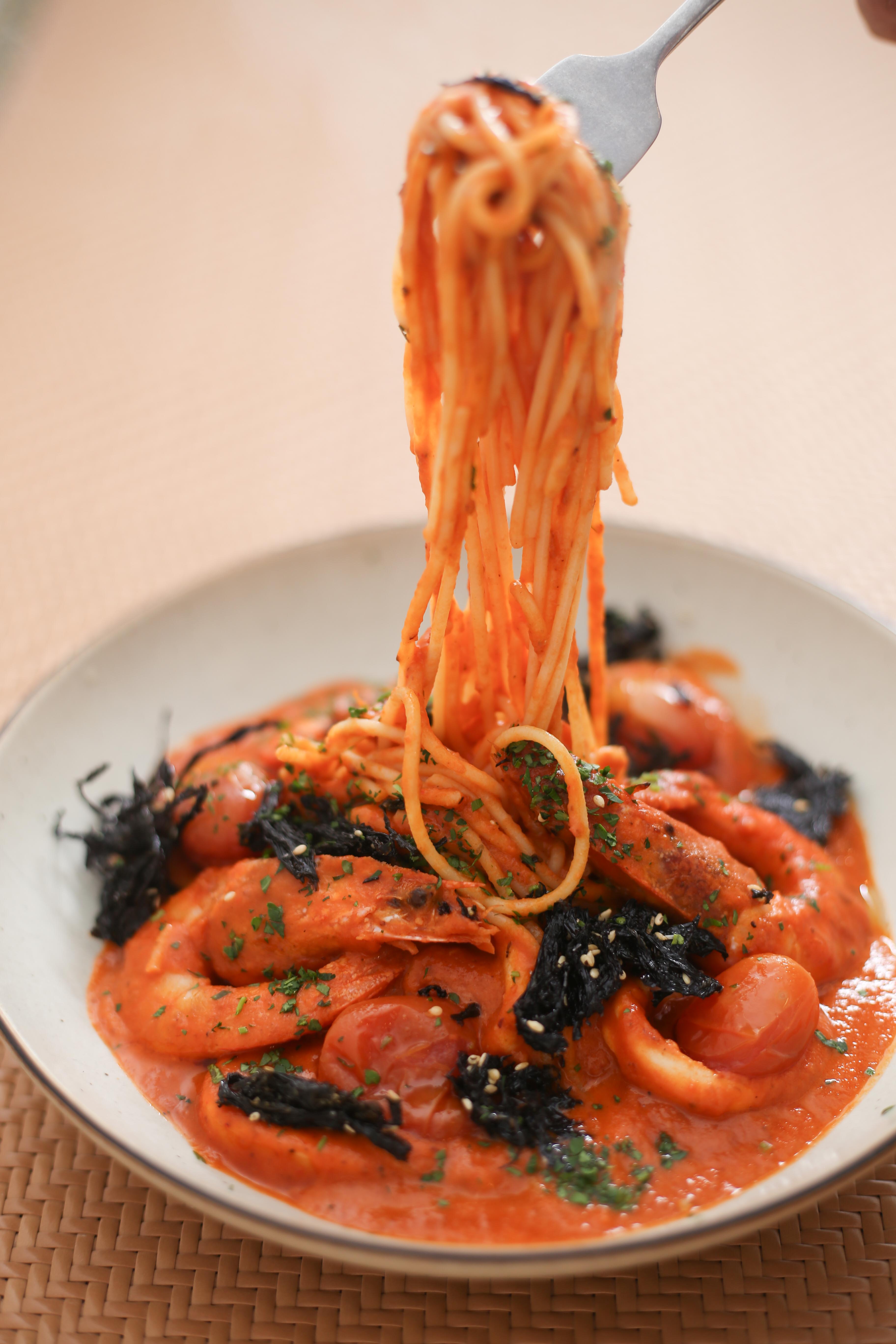 Prawn Spaghettini