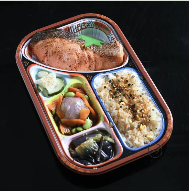 Tetsuben - Japanese iron-box bento with grilled beef and vegetables